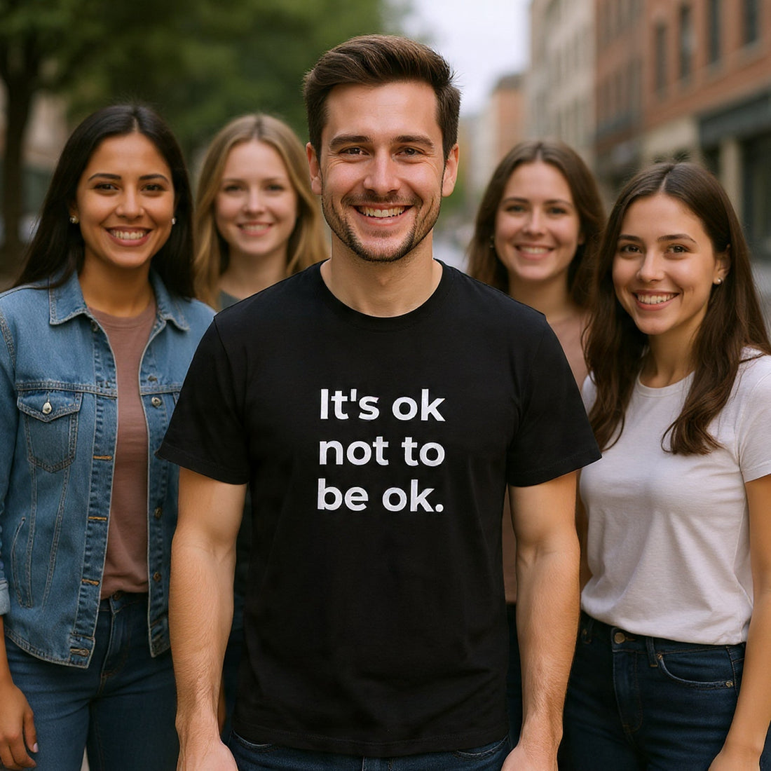 Person showing signs of mental health struggles - mental health awareness