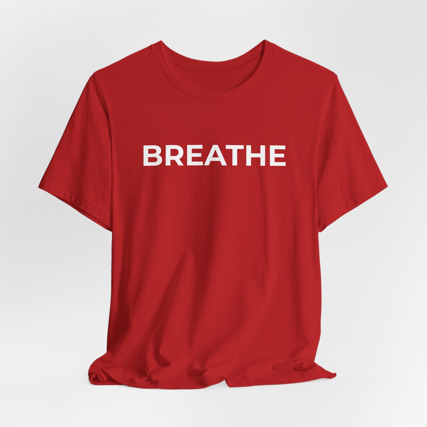 Mental Health T-Shirt - Breathe - Wear What You Stand For Products