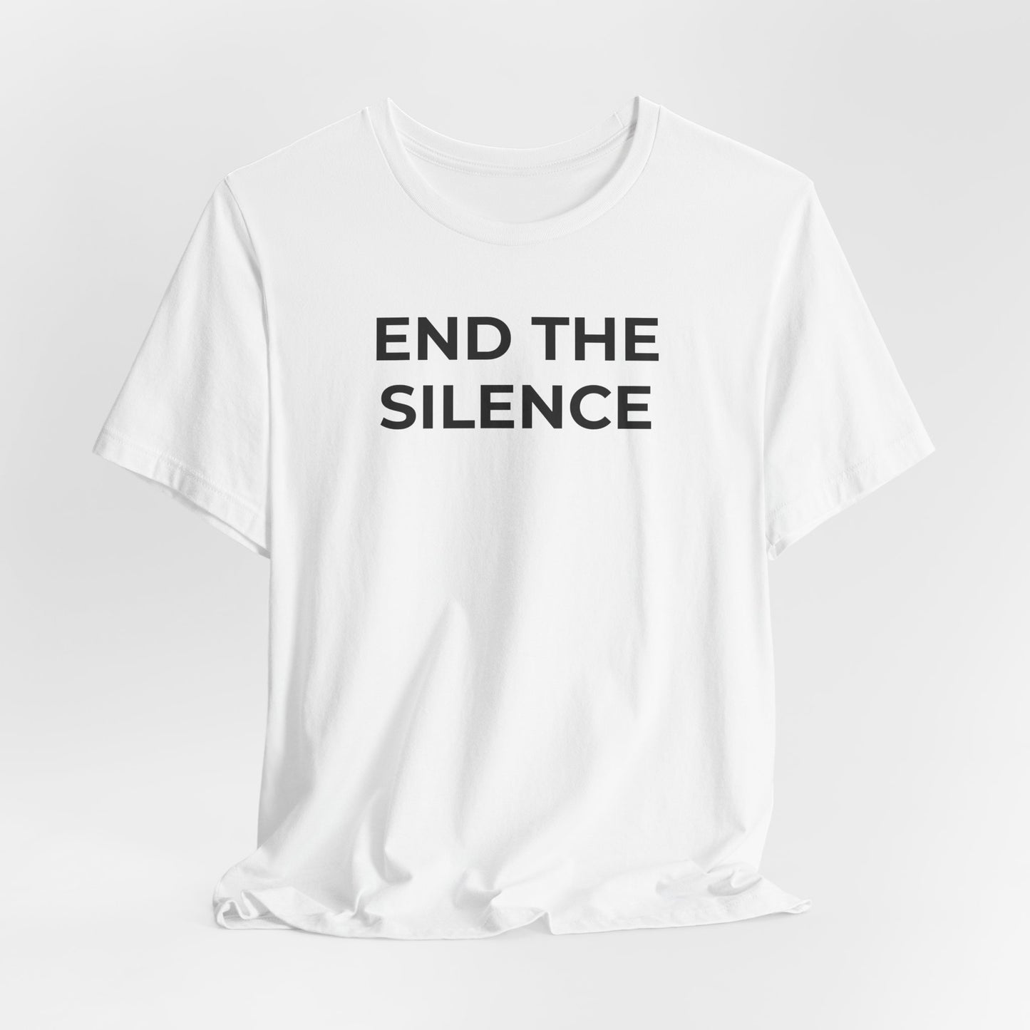 Domestic Violence T-shirt End the Silence - Wear What You Stand For Products