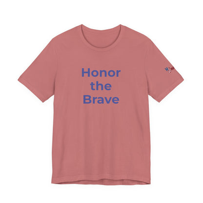 Veteran T-Shirt - Honor the Brave - Wear What You Stand For Products