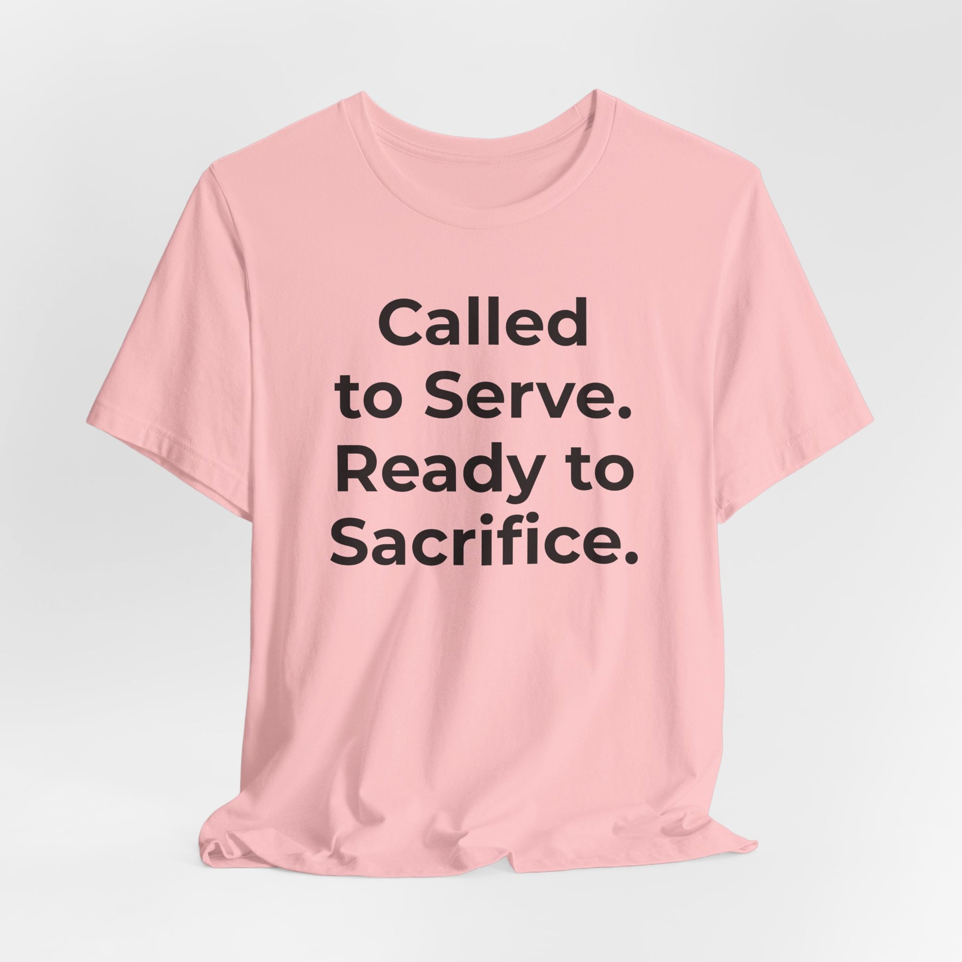 First Responders T-Shirt - Called to Serve. Ready to Sacrifice - Wear What You Stand For Products