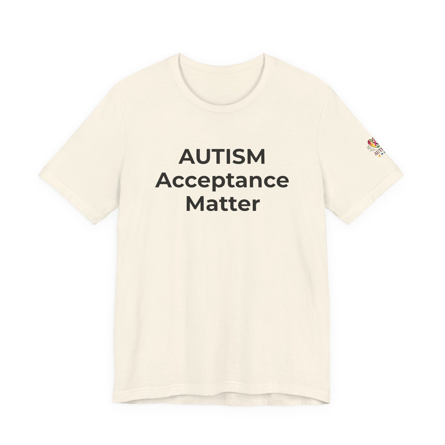 "Autism T-Shirt Acceptance Matters Shirt Support the Spectrum - Wear What You Stand For Products"
