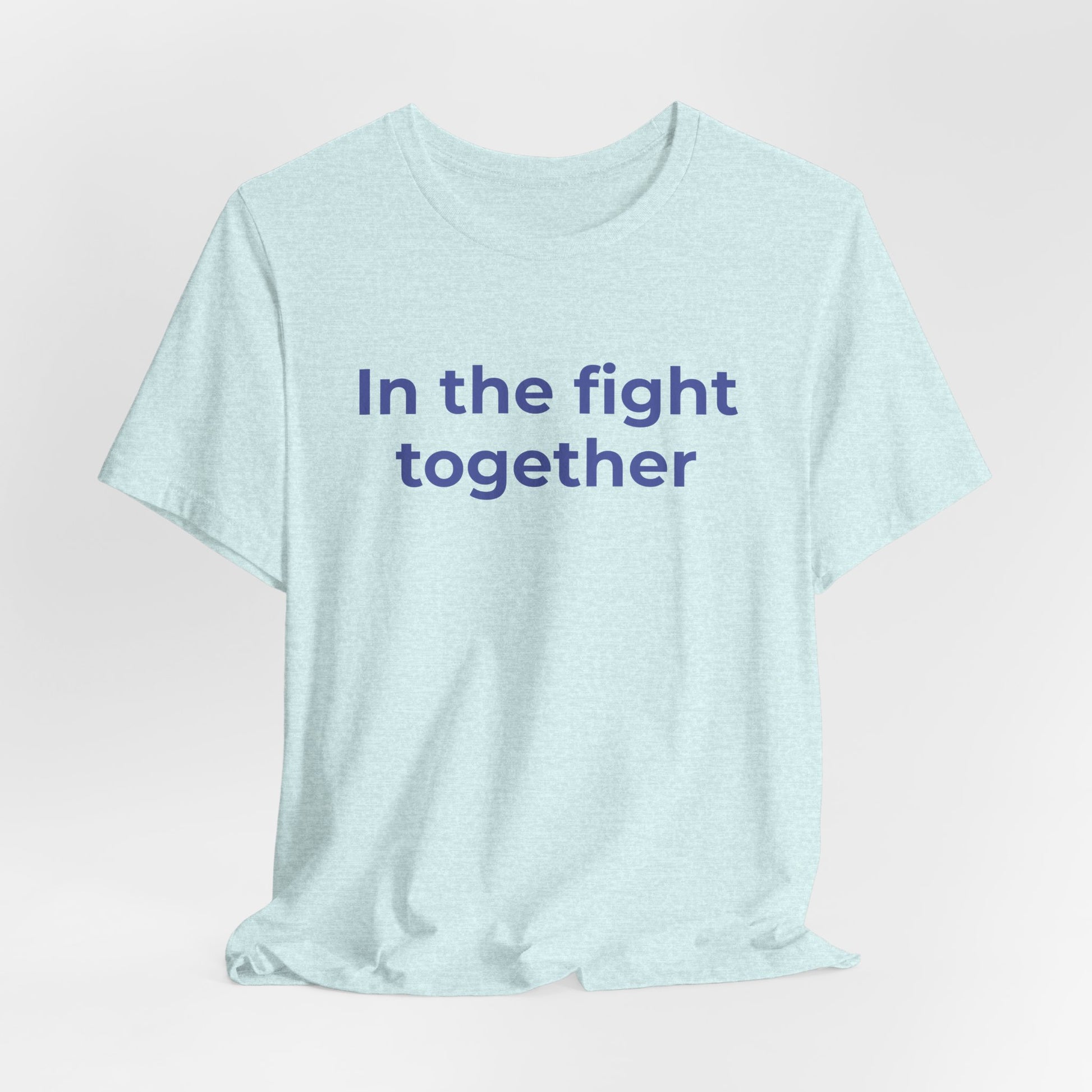 Cancer T-Shirt In the Fight Together - Wear What You Stand For Products