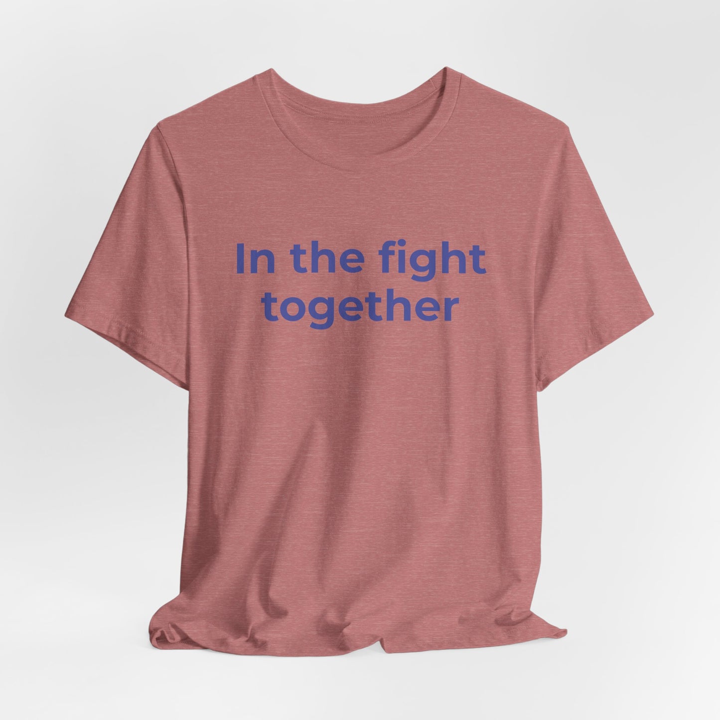 Cancer T-Shirt In the Fight Together - Wear What You Stand For Products