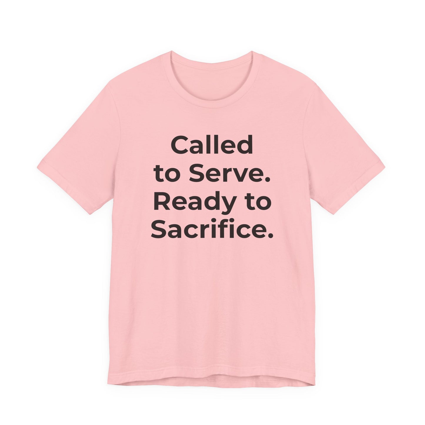 First Responders T-Shirt - Called to Serve. Ready to Sacrifice - Wear What You Stand For Products