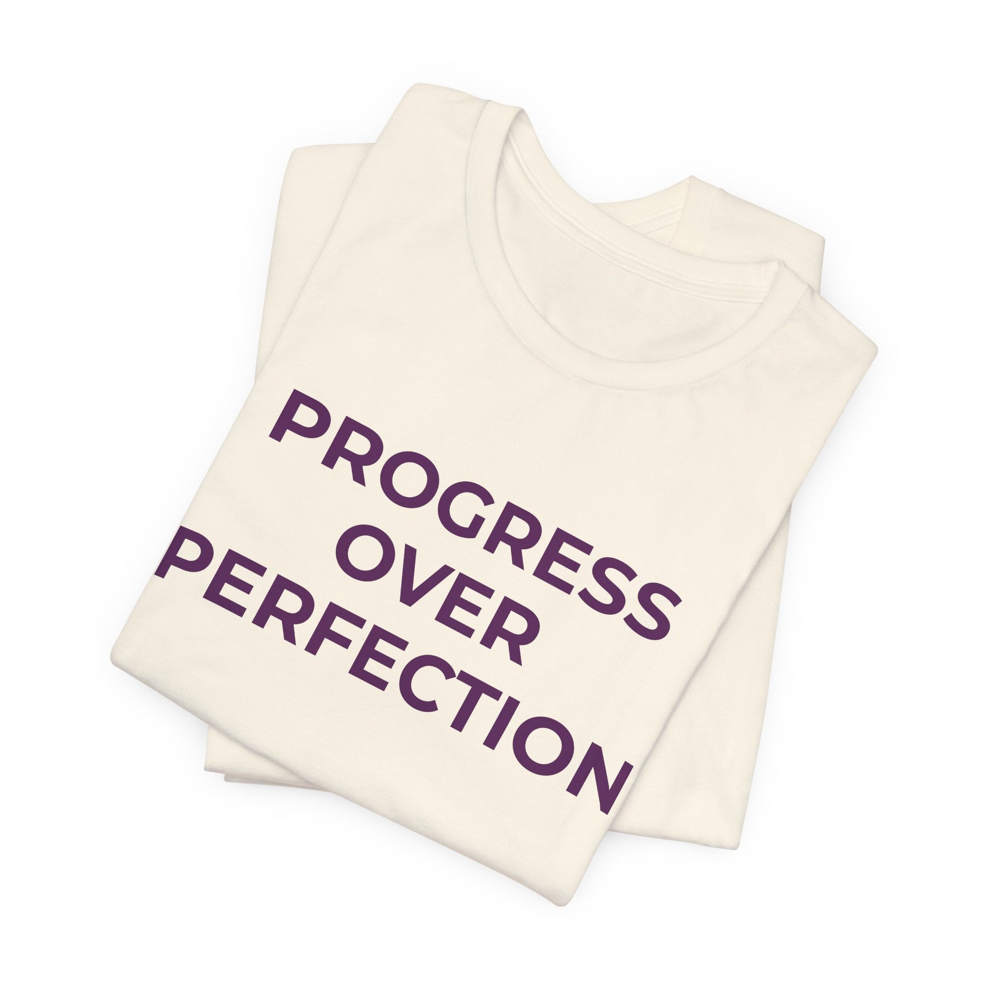 Addiction T-Shirt - Progress over Perfection - Wear What You Stand For Products