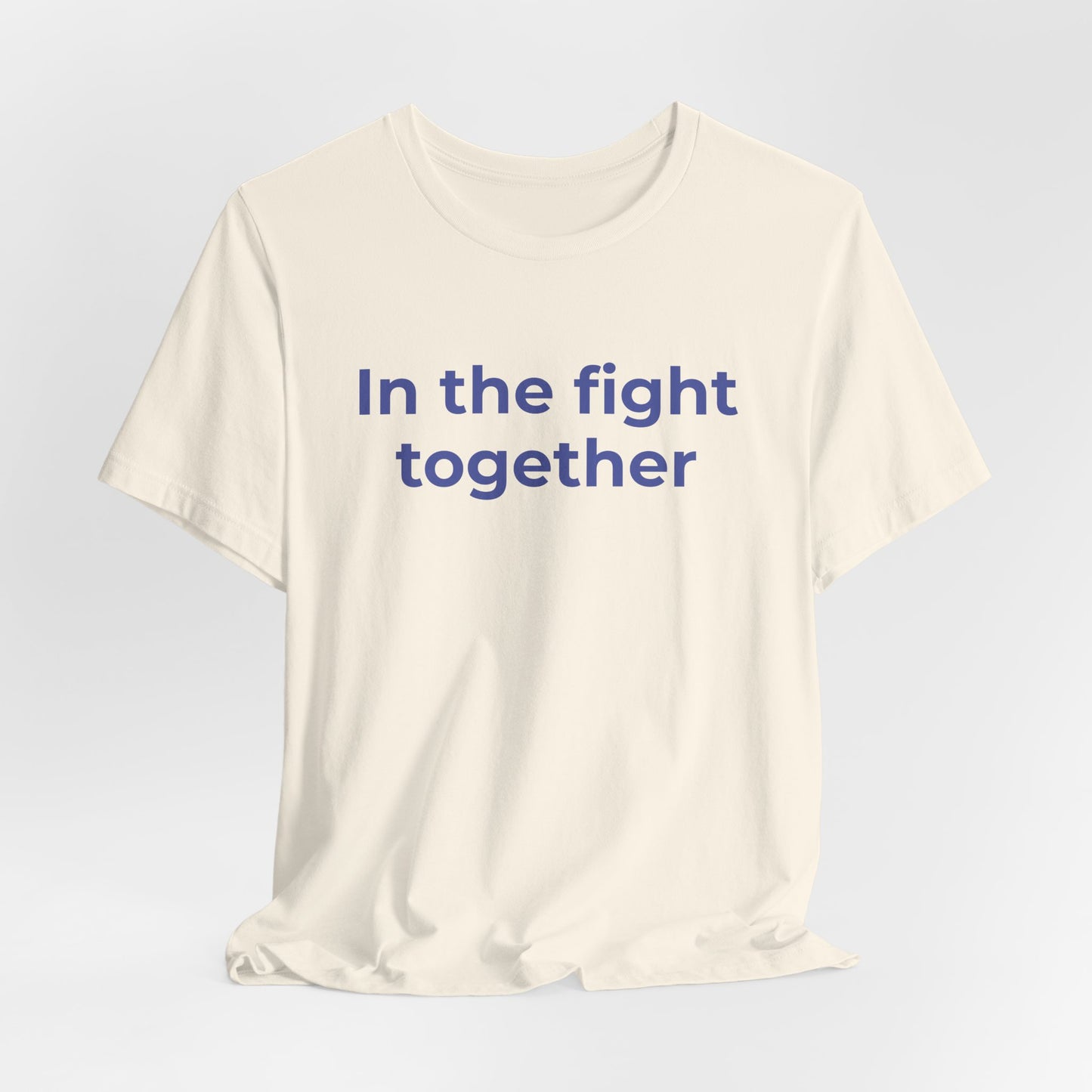 Cancer T-Shirt In the Fight Together - Wear What You Stand For Products