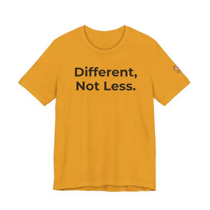 Different Not Less Autism Awareness Shirt | Neurodiversity Tee