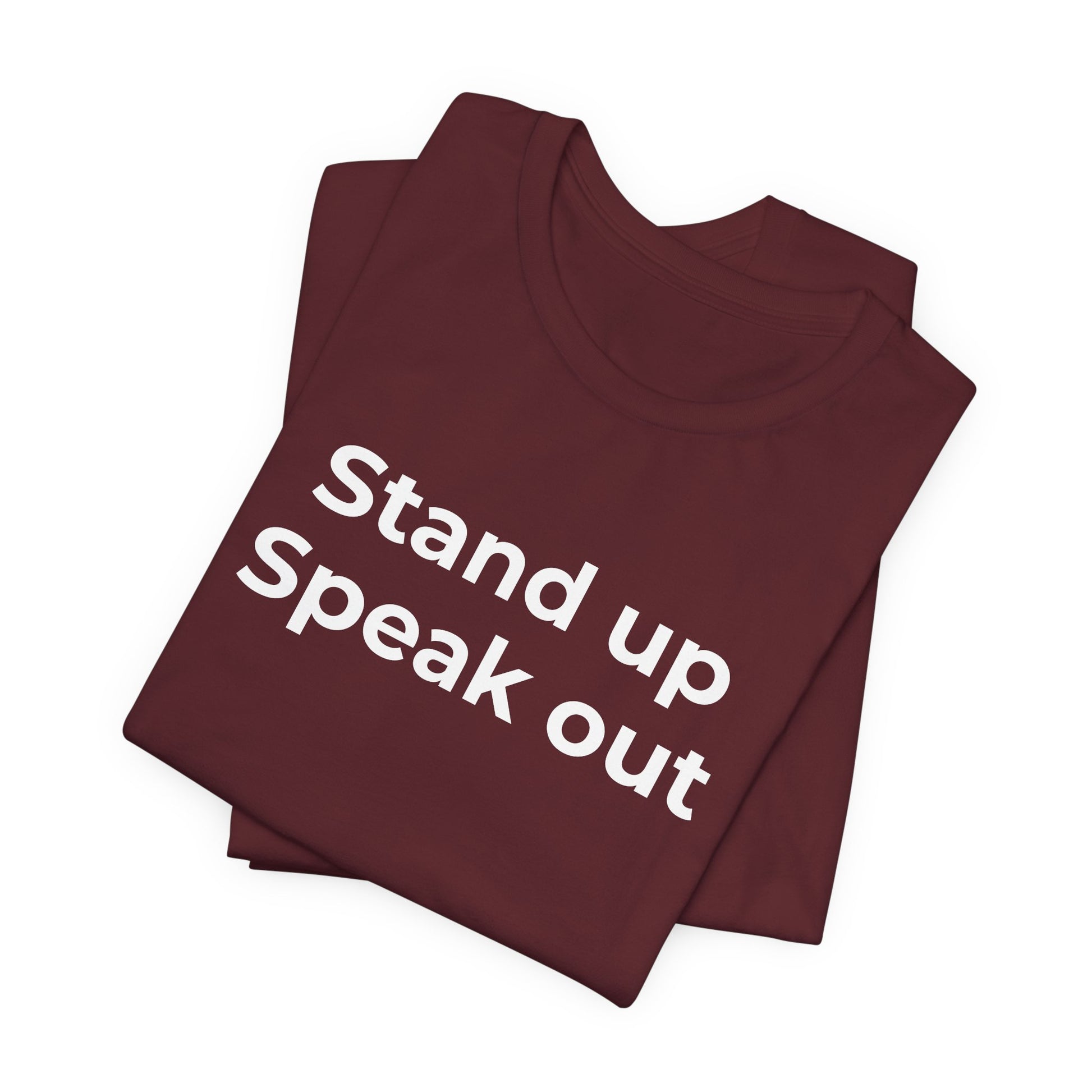 Anti-Bullying and Domestic Violence Awareness T-Shirt for Support and Advocacy - Wear What You Stand For Products