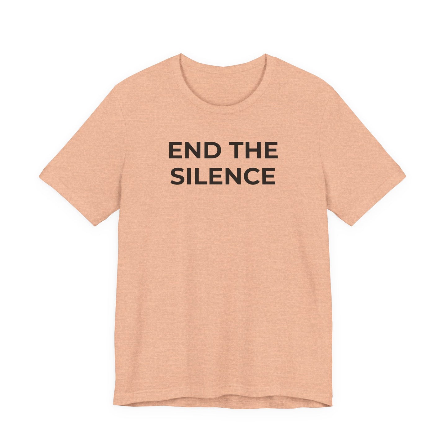 Domestic Violence T-shirt End the Silence - Wear What You Stand For Products