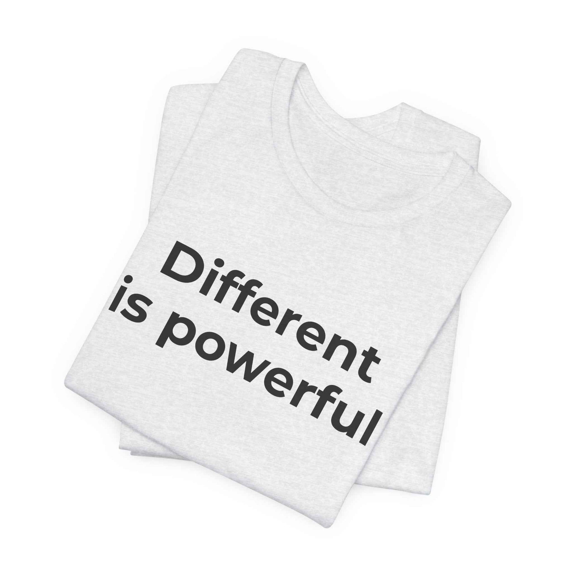Anti-Bullying Awareness  Different is Powerful TShirt
