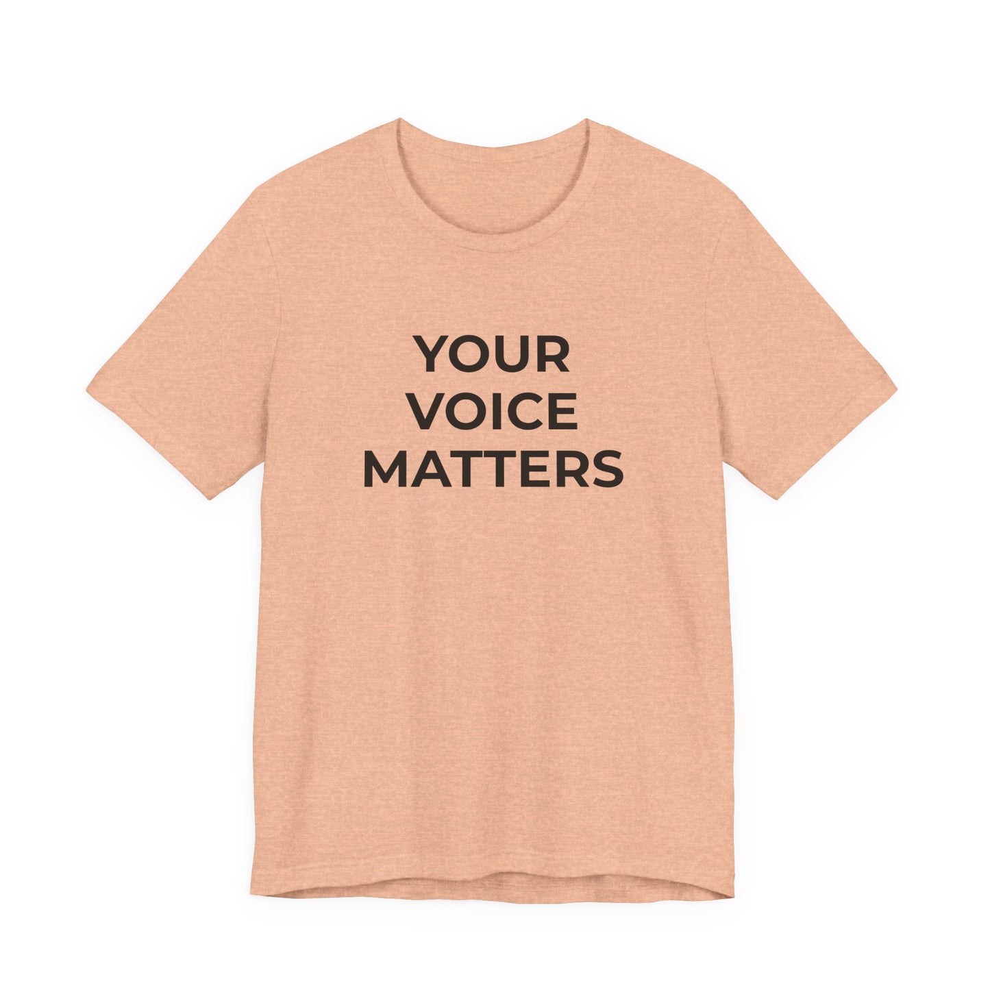 Domestic Violence T-Shirt Your Voice Matters - Wear What You Stand For Products