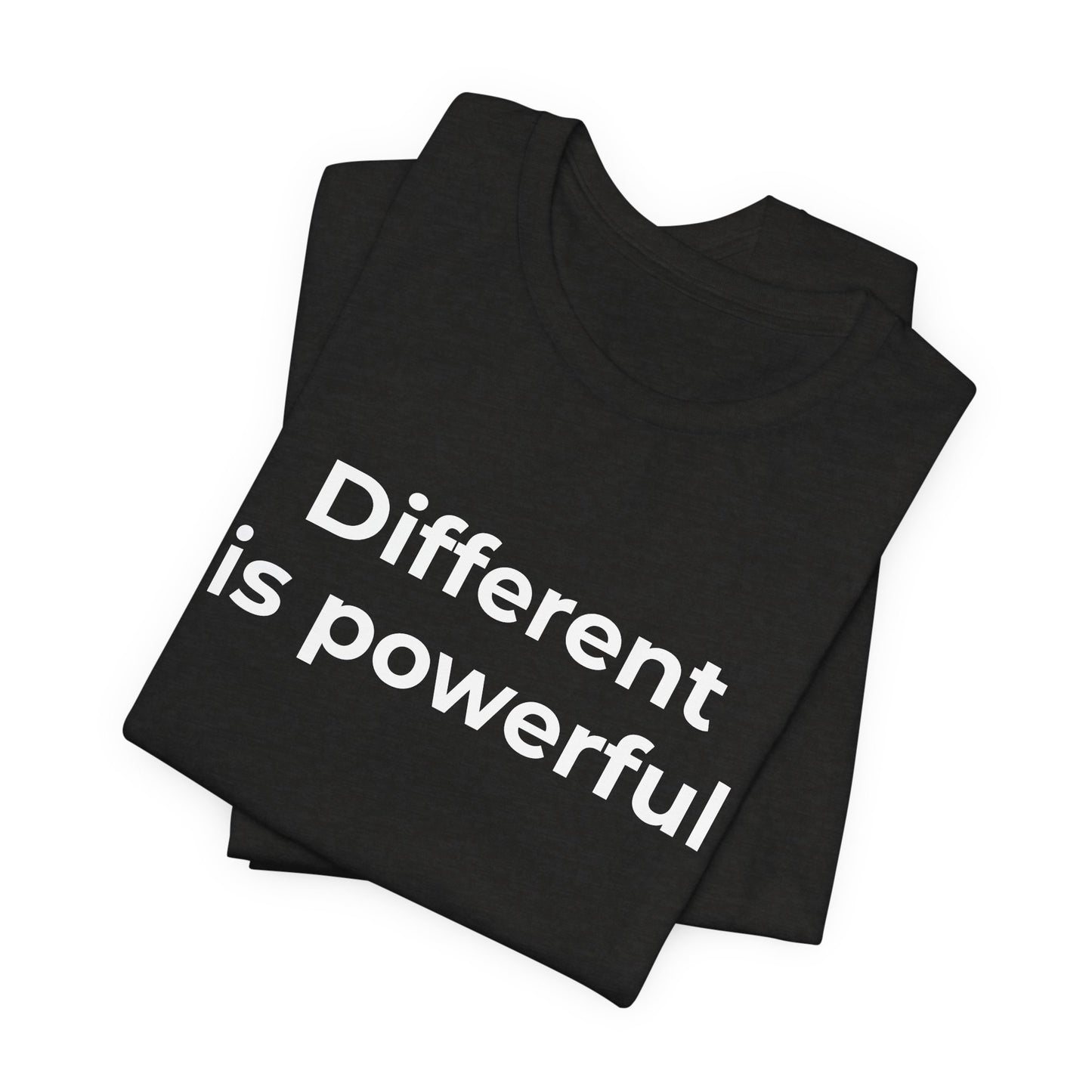 Anti-Bullying Awareness  Different is Powerful TShirt - Wear What You Stand For Products