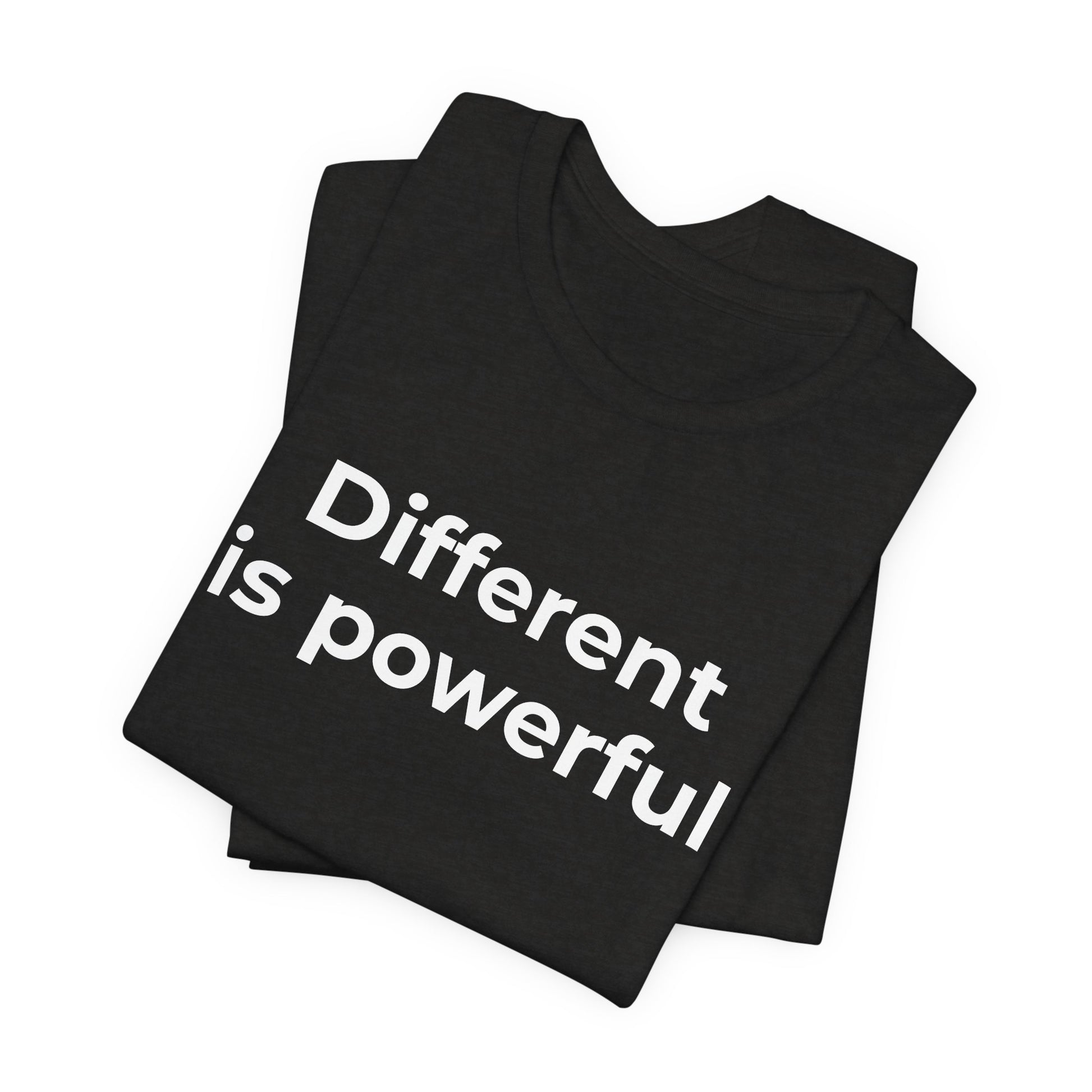 Anti-Bullying Awareness  Different is Powerful TShirt - Wear What You Stand For Products
