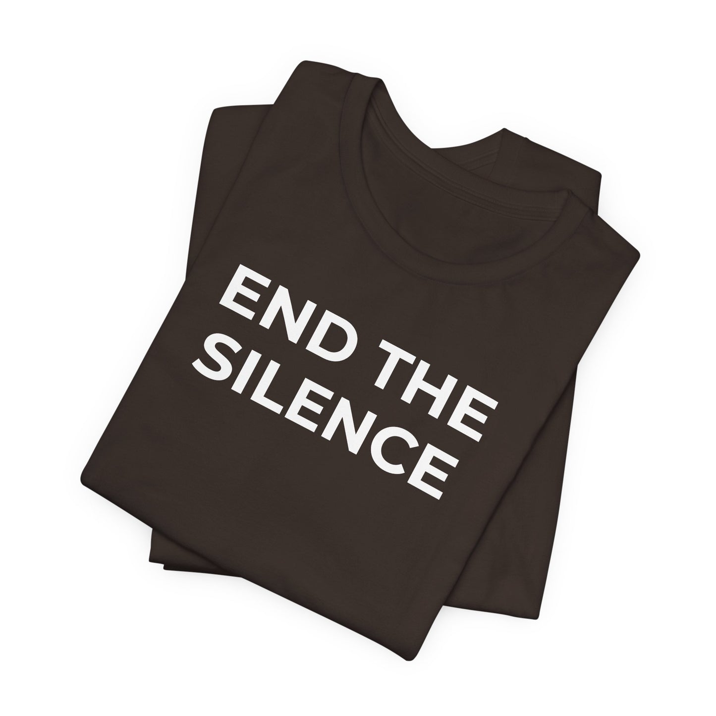 Domestic Violence T-shirt End the Silence - Wear What You Stand For Products
