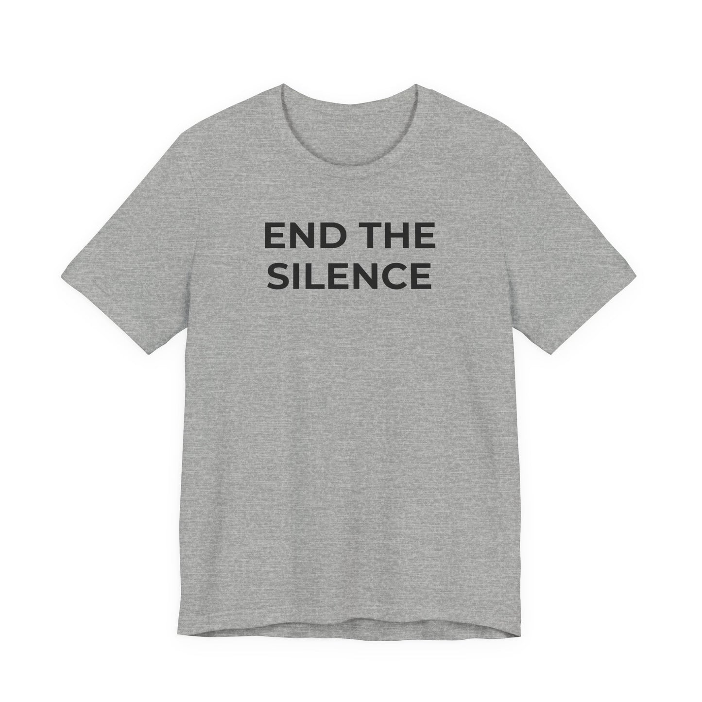 Domestic Violence T-shirt End the Silence - Wear What You Stand For Products