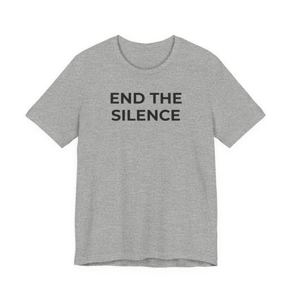 Domestic Violence T-shirt End the Silence - Wear What You Stand For Products