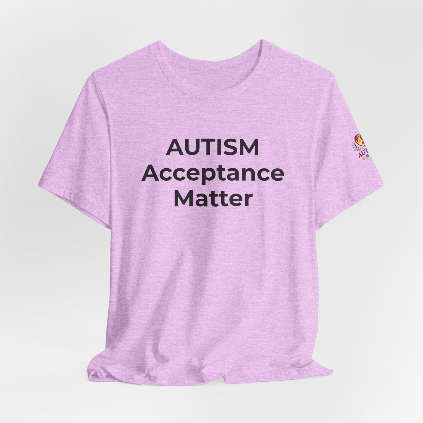 "Autism T-Shirt Acceptance Matters Shirt Support the Spectrum - Wear What You Stand For Products"