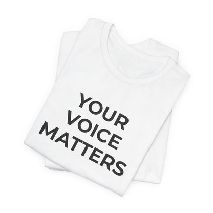 Domestic Violence T-Shirt Your Voice Matters - Wear What You Stand For Products