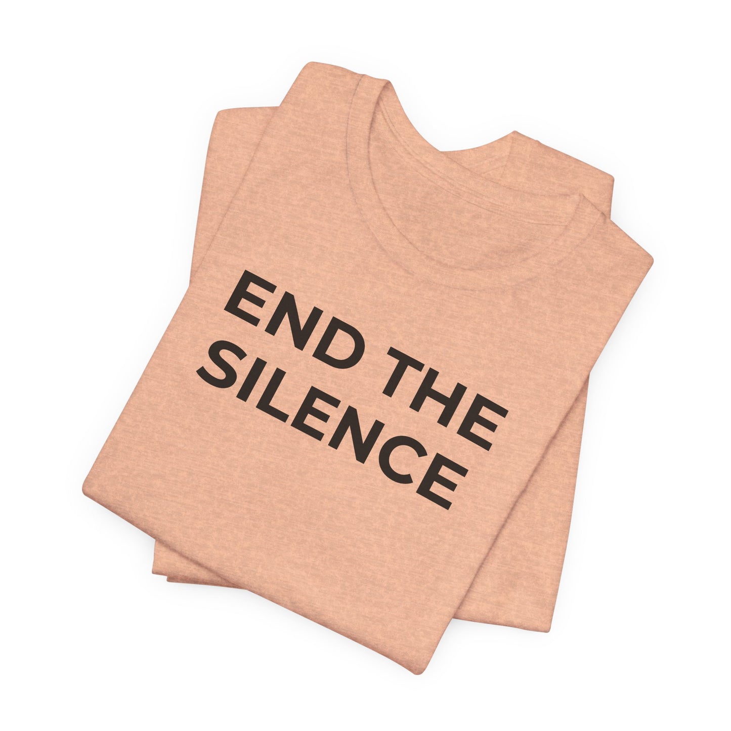 Domestic Violence T-shirt End the Silence - Wear What You Stand For Products
