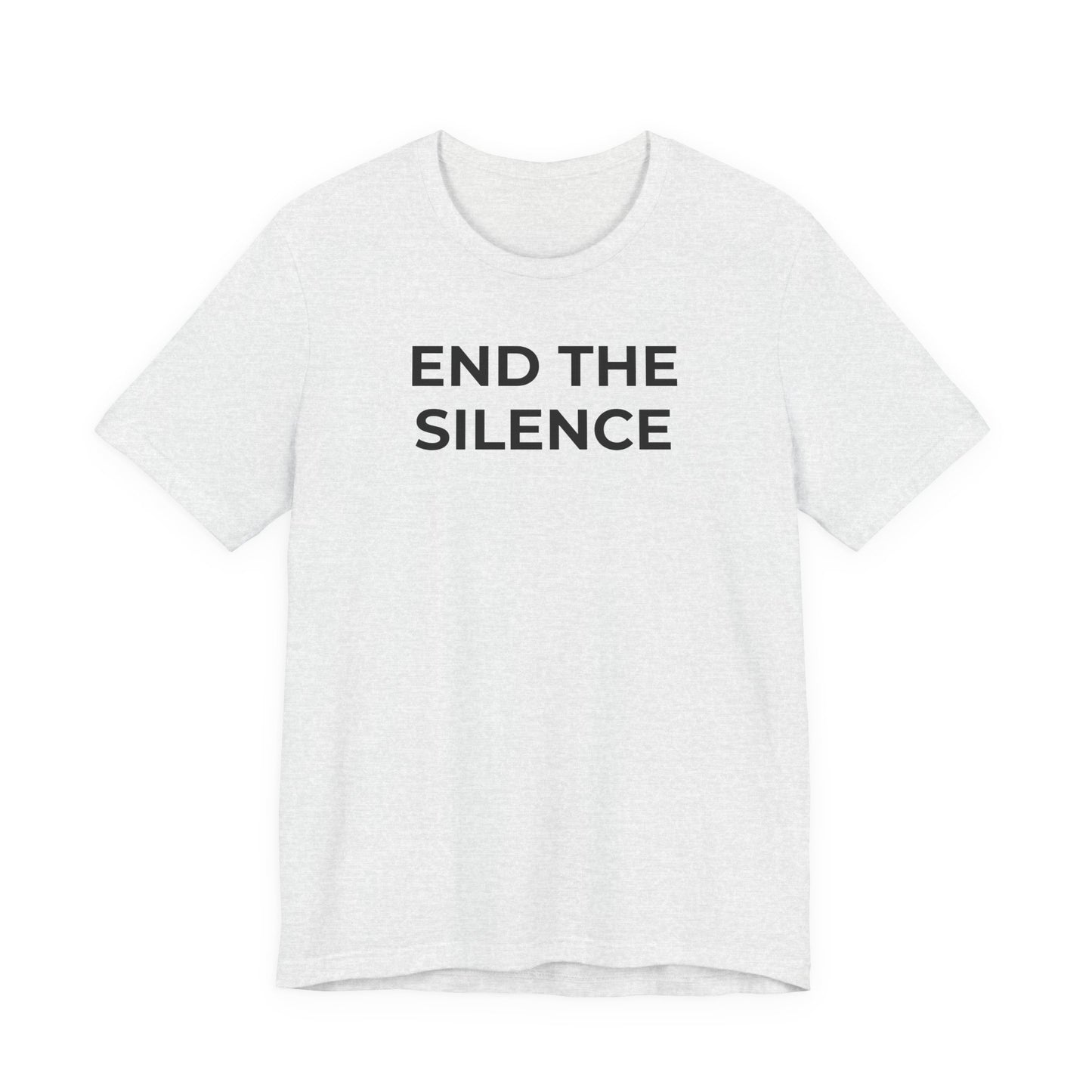 Domestic Violence T-shirt End the Silence - Wear What You Stand For Products