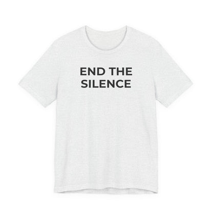 Domestic Violence T-shirt End the Silence - Wear What You Stand For Products