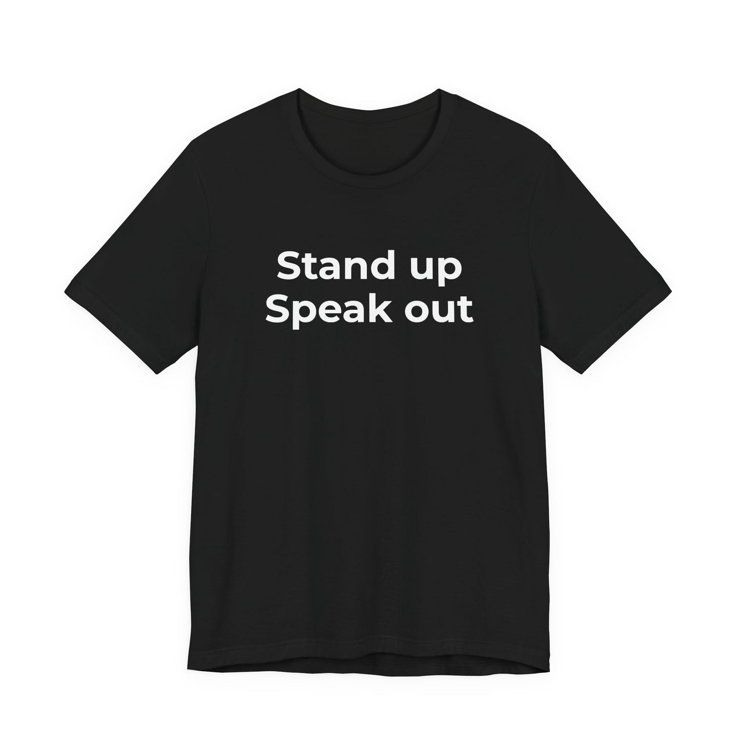 Anti-Bullying and Domestic Violence Awareness T-Shirt for Support and Advocacy - Wear What You Stand For Products