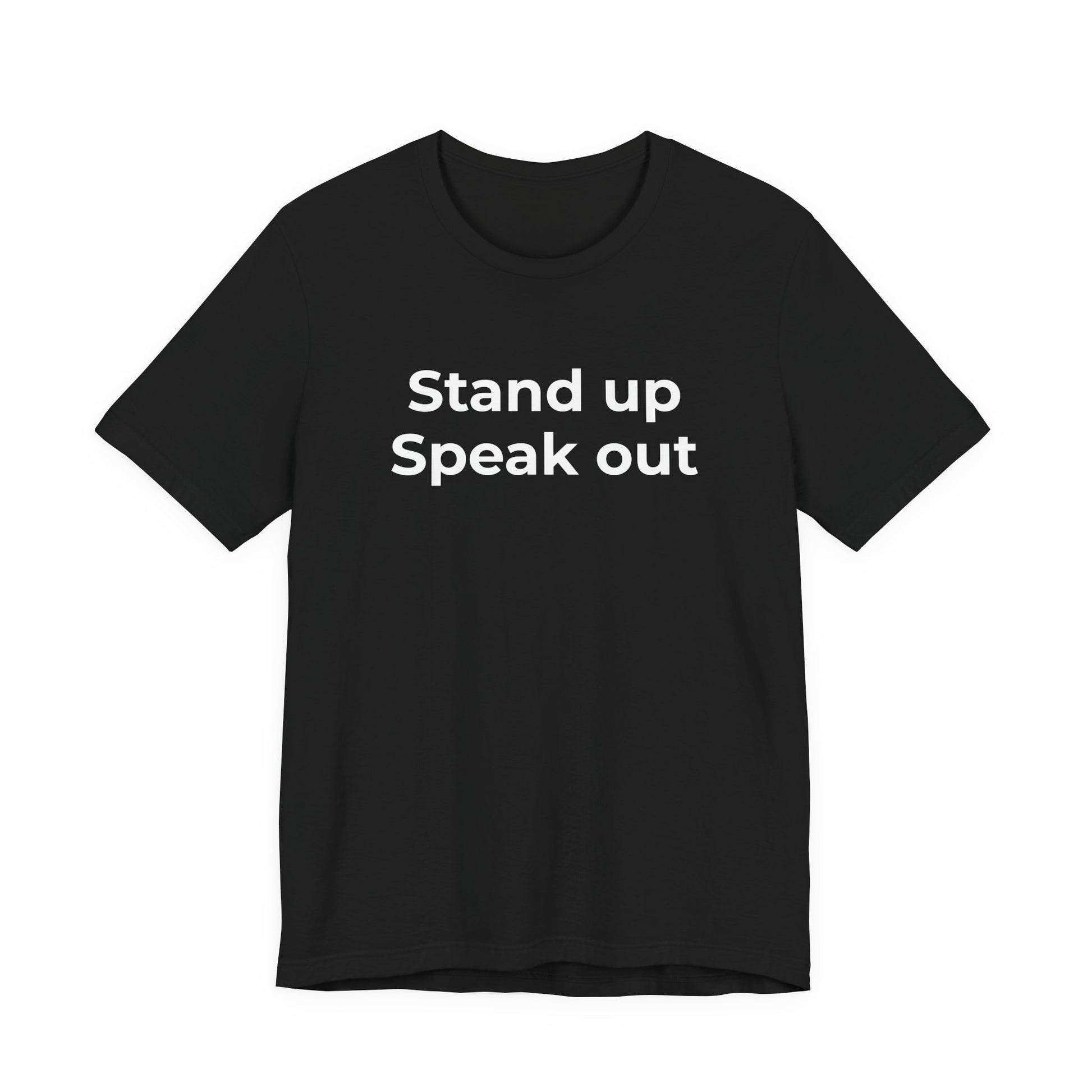 Anti-Bullying and Domestic Violence Awareness T-Shirt for Support and Advocacy - Wear What You Stand For Products