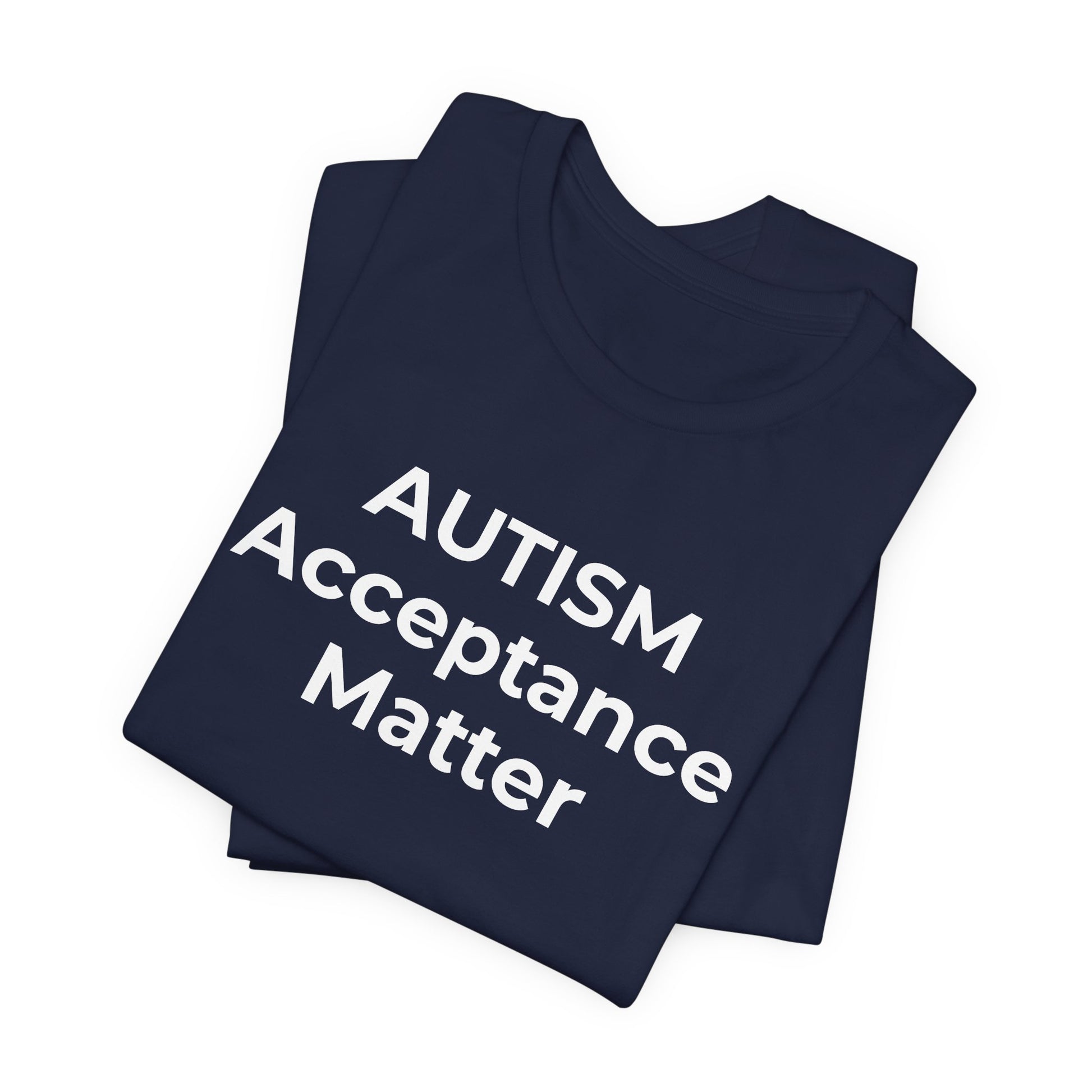 "Autism T-Shirt Acceptance Matters Shirt Support the Spectrum - Wear What You Stand For Products"