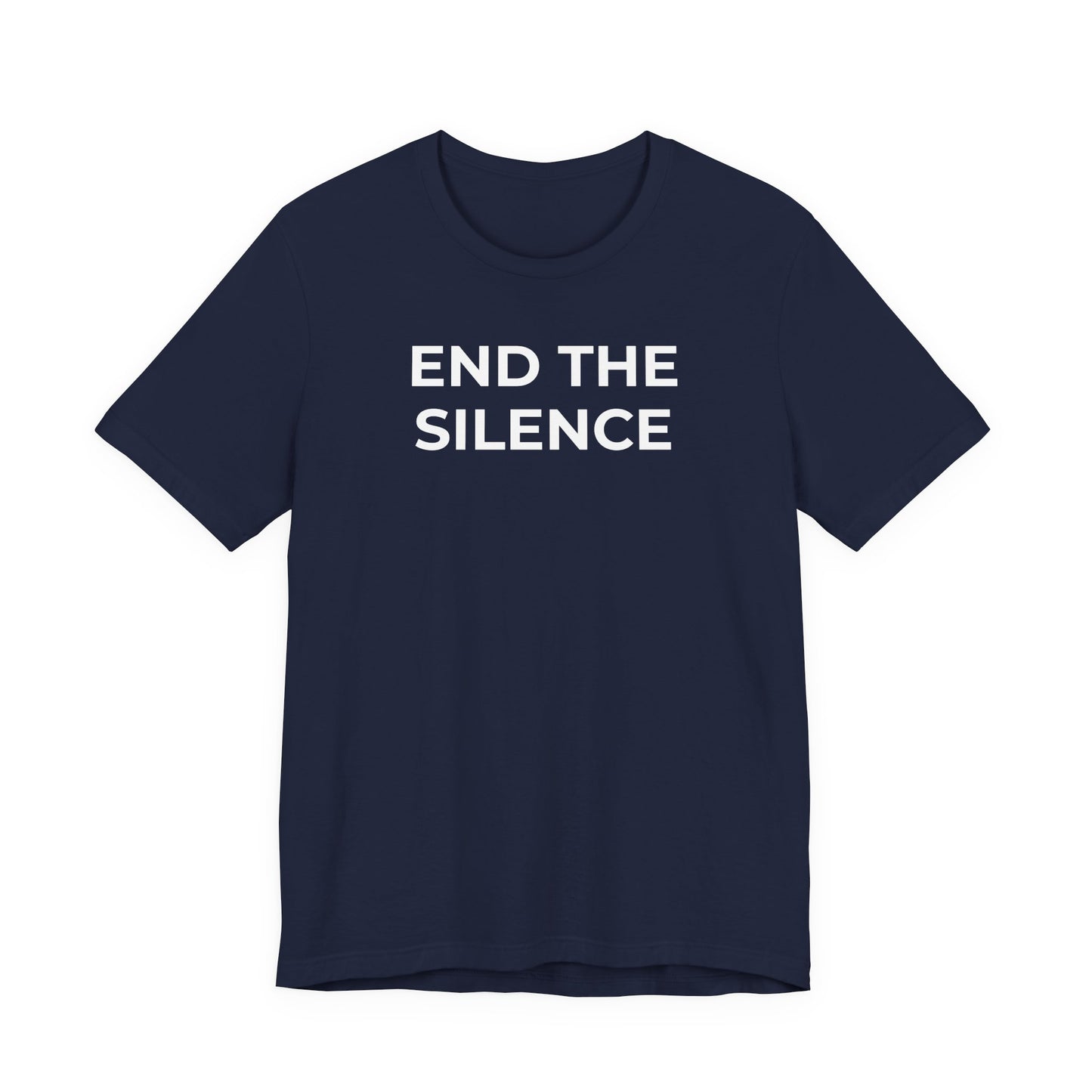 Domestic Violence T-shirt End the Silence - Wear What You Stand For Products