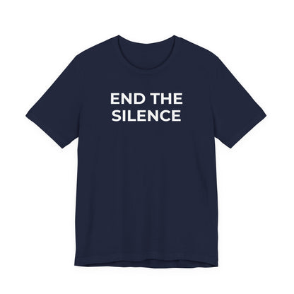 Domestic Violence T-shirt End the Silence - Wear What You Stand For Products