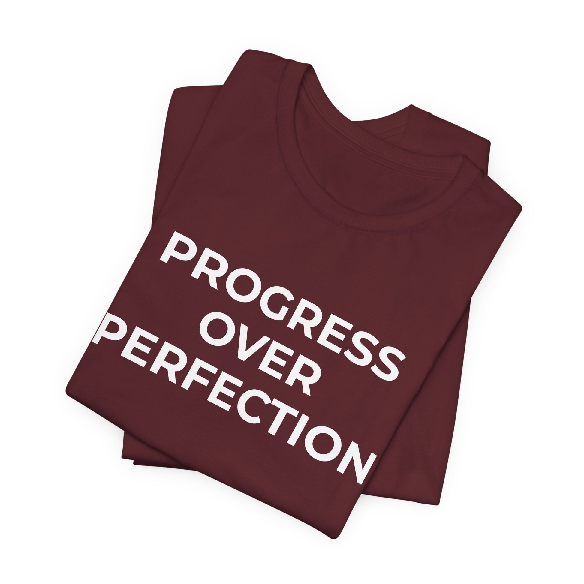 Addiction T-Shirt - Progress over Perfection - Wear What You Stand For Products