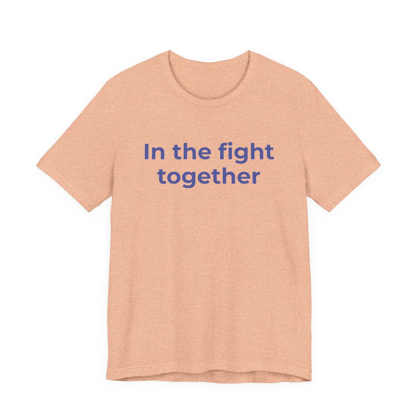 Cancer T-Shirt In the Fight Together - Wear What You Stand For Products