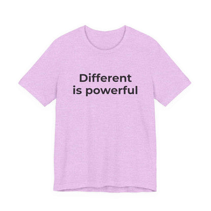 Anti-Bullying Awareness  Different is Powerful TShirt