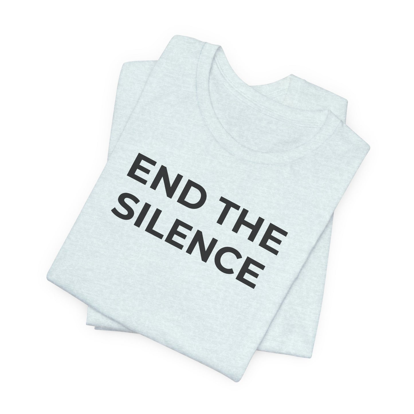 Domestic Violence T-shirt End the Silence - Wear What You Stand For Products