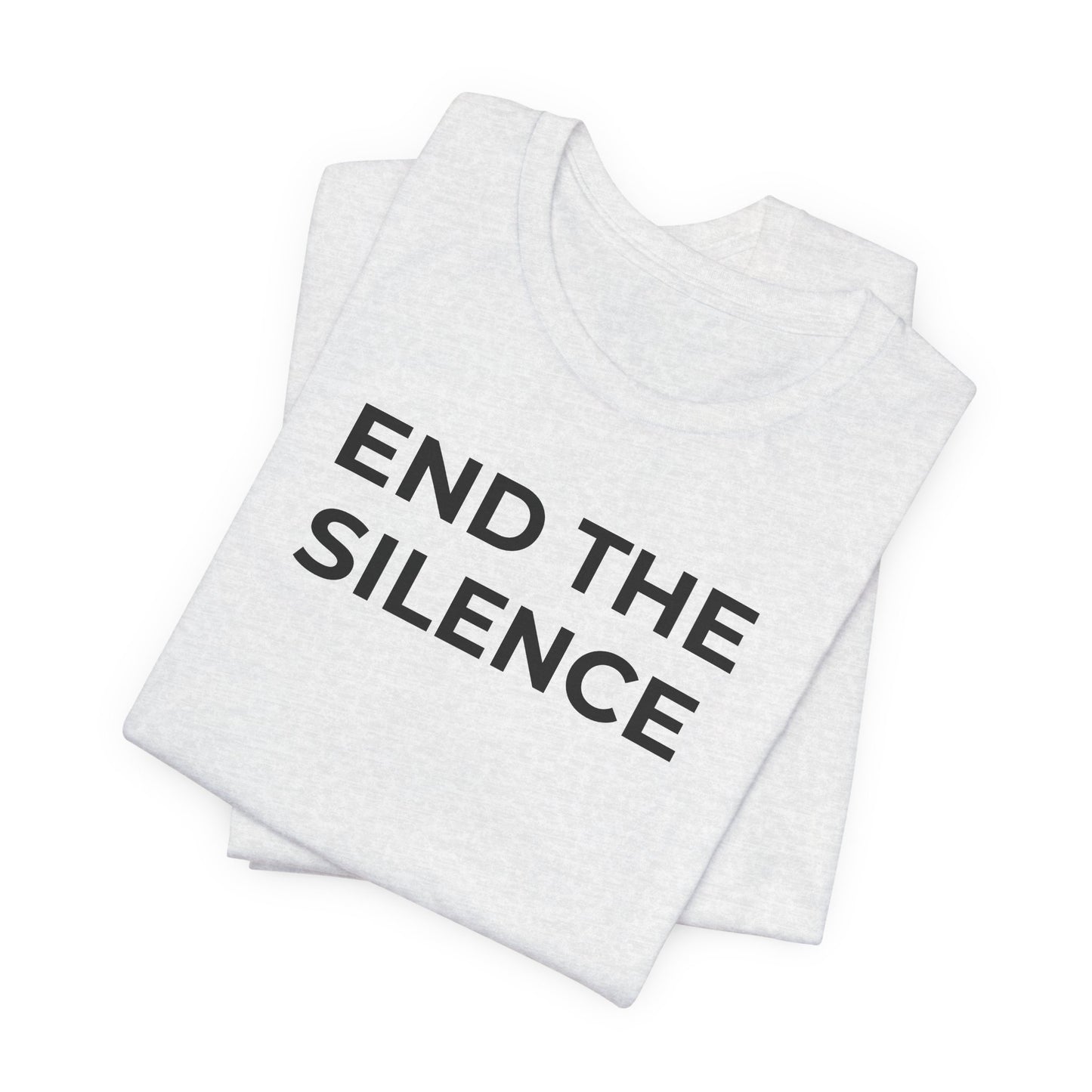 Domestic Violence T-shirt End the Silence - Wear What You Stand For Products
