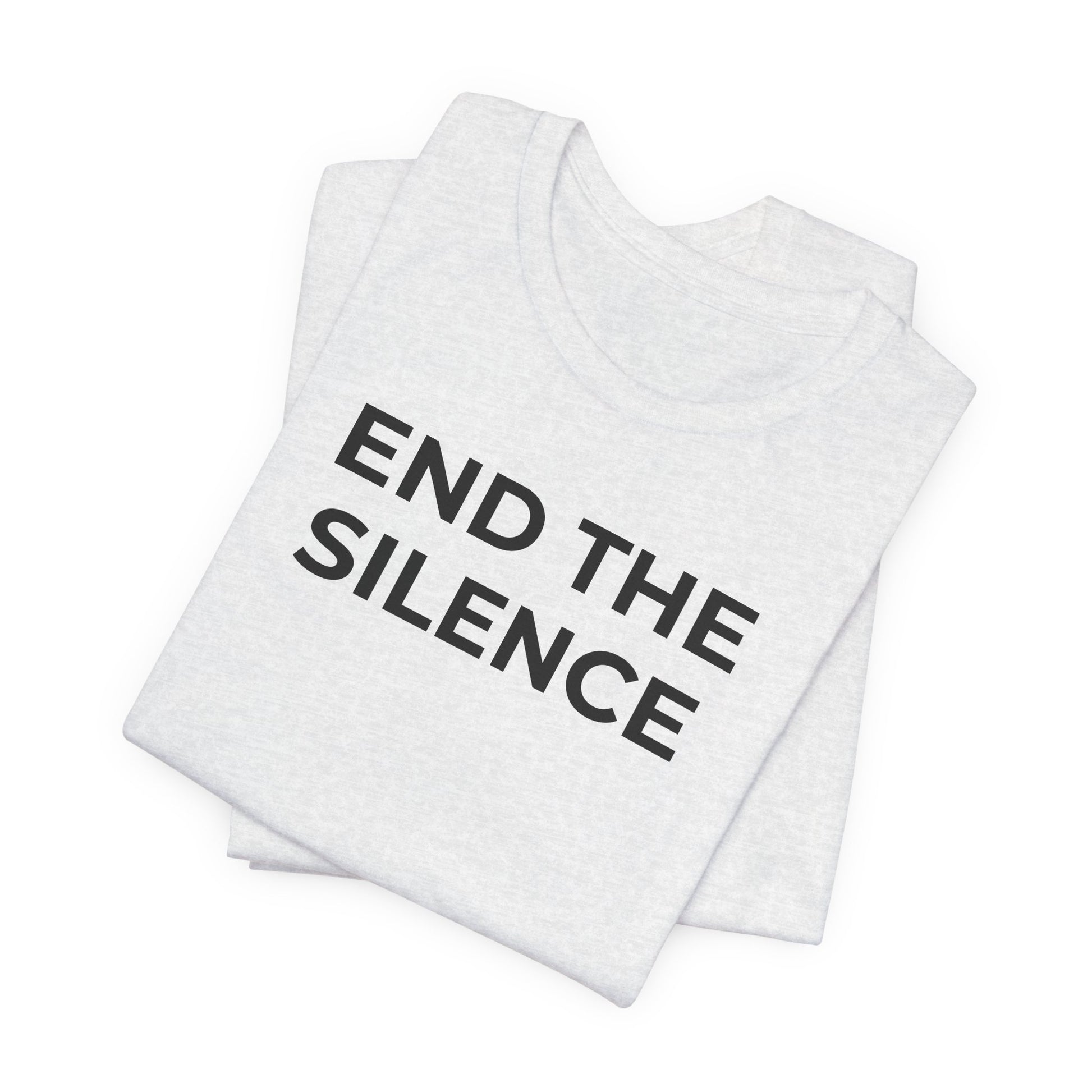 Domestic Violence T-shirt End the Silence - Wear What You Stand For Products