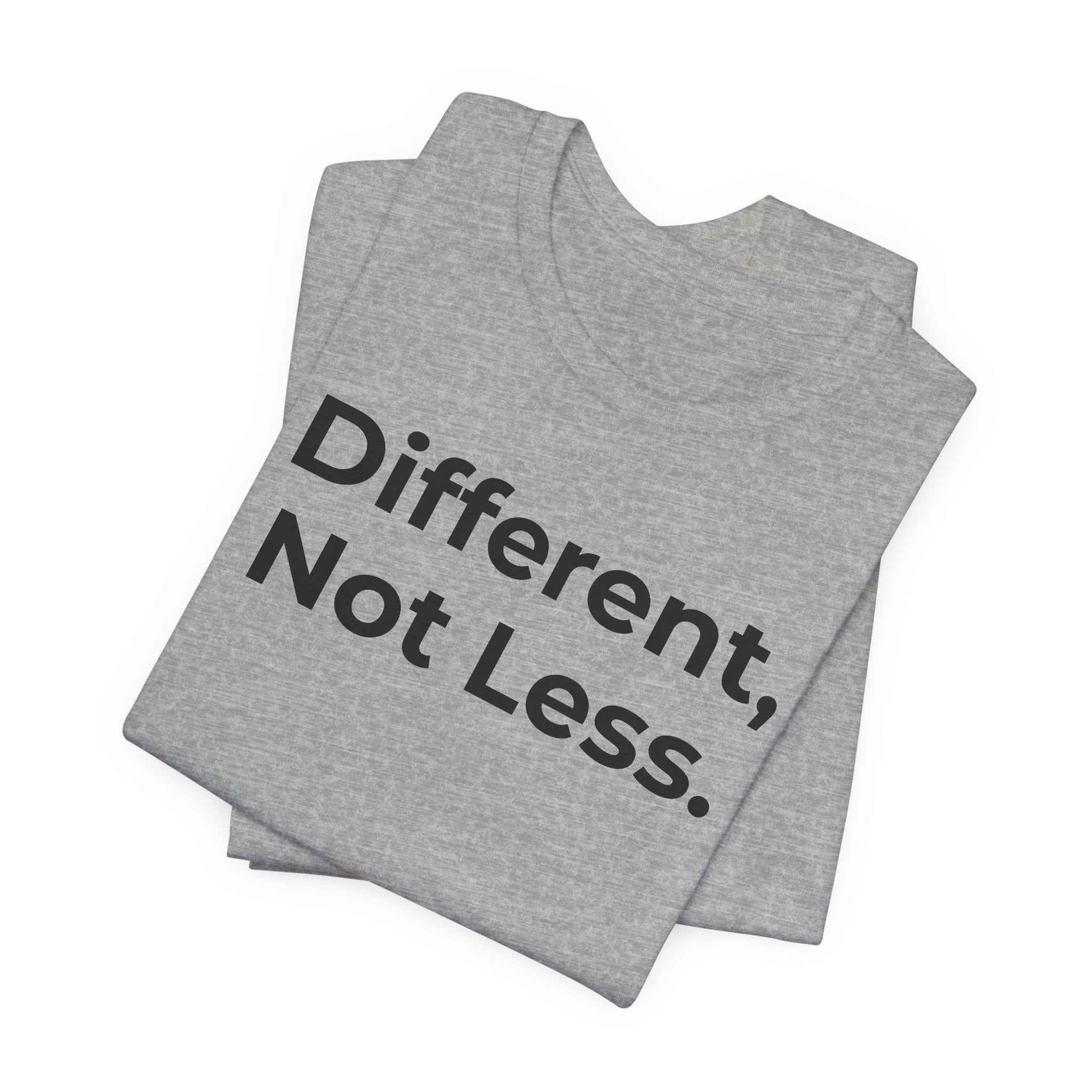 Different Not Less Autism Awareness Shirt | Neurodiversity Tee