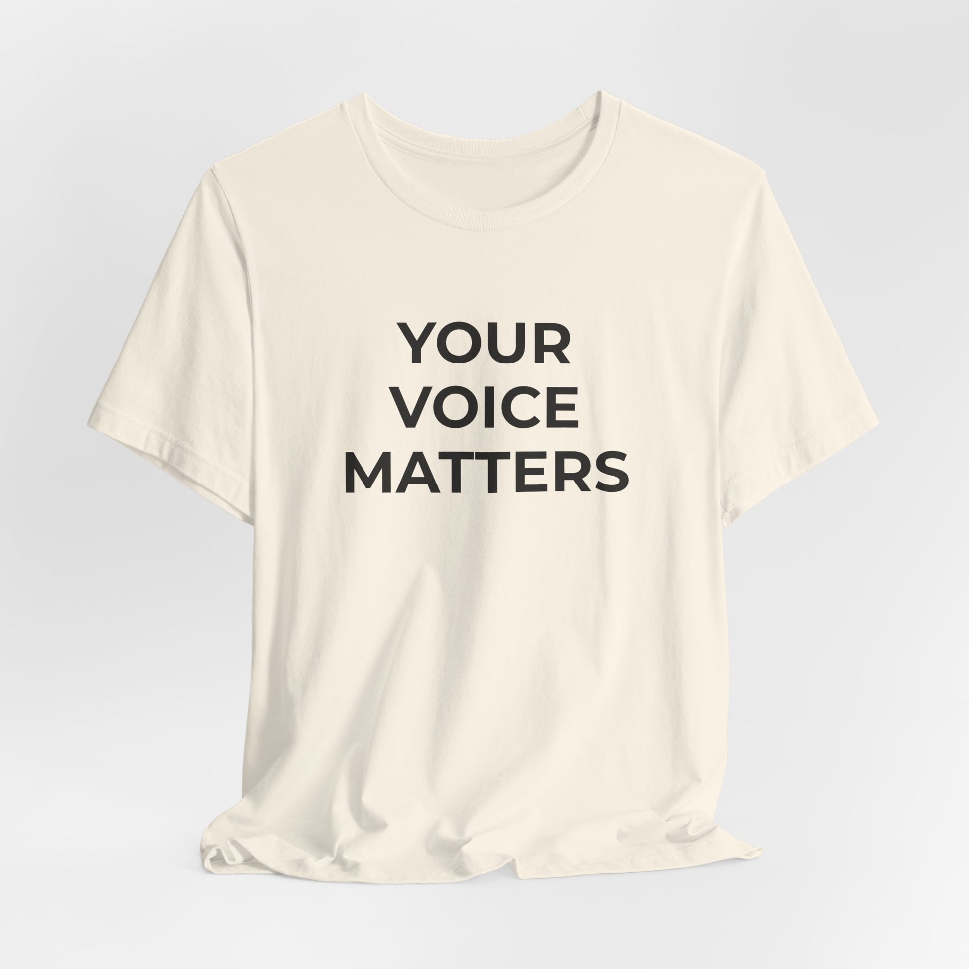Domestic Violence T-Shirt Your Voice Matters - Wear What You Stand For Products