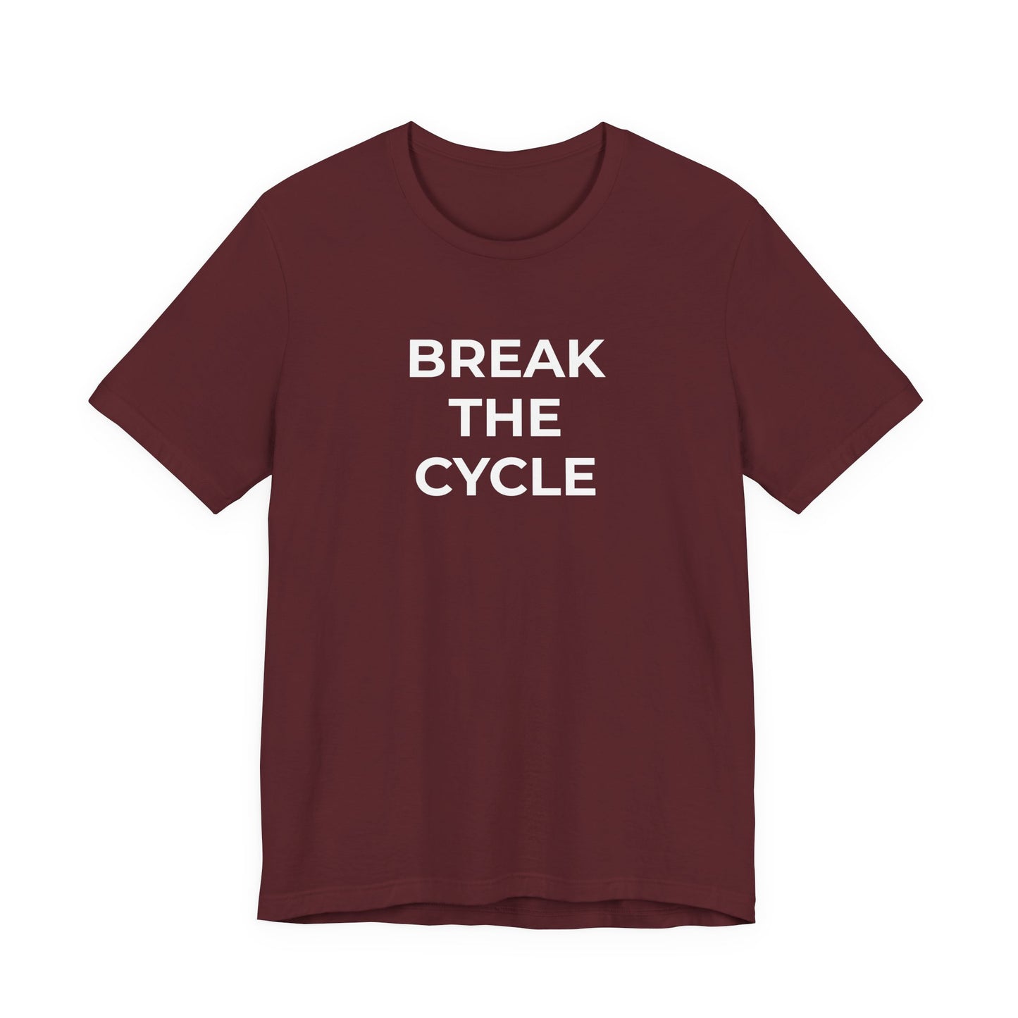 Domestic Violence T-Shirt Break the Cycle - Wear What You Stand For Products