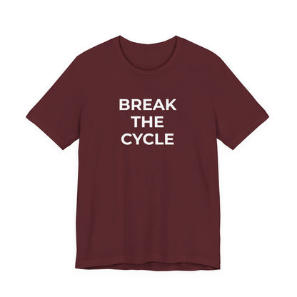 Domestic Violence T-Shirt Break the Cycle - Wear What You Stand For Products