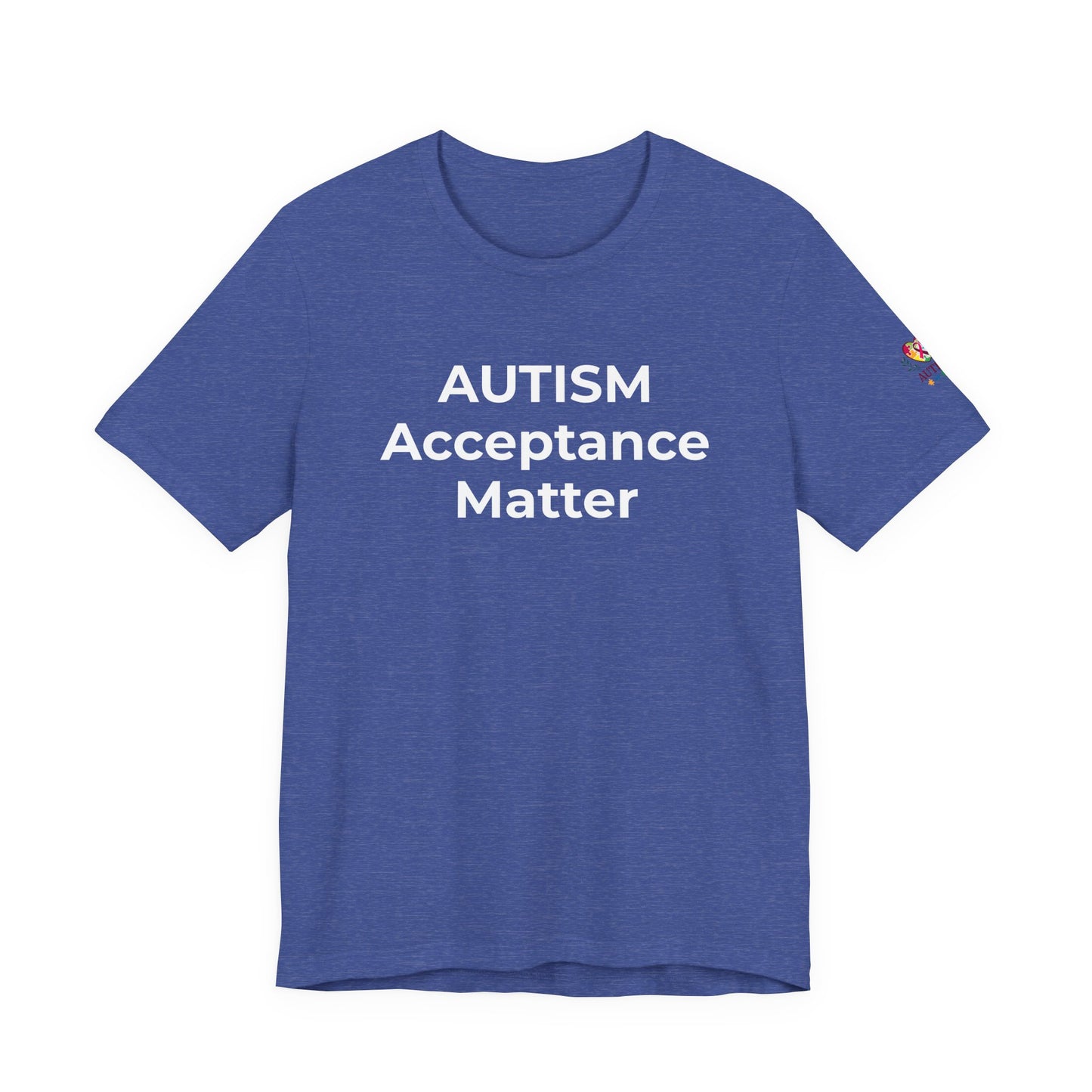 "Autism T-Shirt Acceptance Matters Shirt Support the Spectrum - Wear What You Stand For Products"