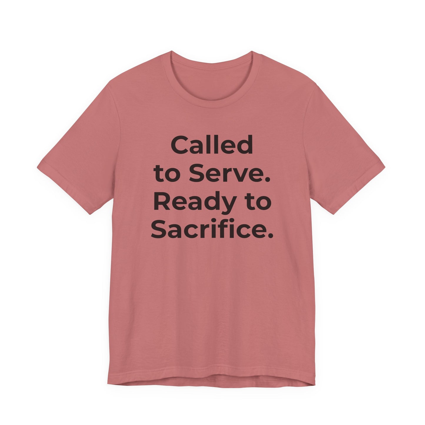 First Responders T-Shirt - Called to Serve. Ready to Sacrifice - Wear What You Stand For Products