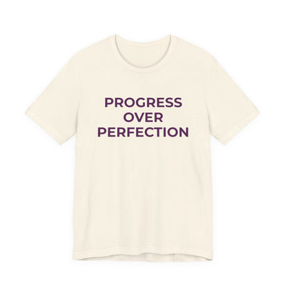 Addiction T-Shirt - Progress over Perfection - Wear What You Stand For Products