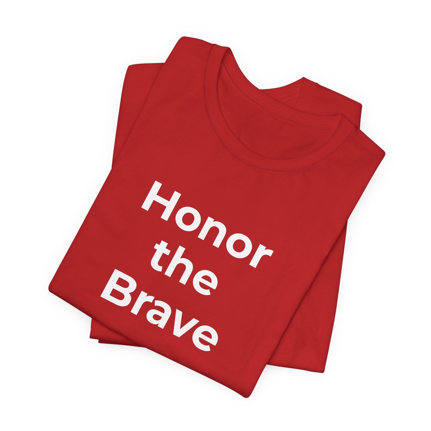 Veteran T-Shirt - Honor the Brave - Wear What You Stand For Products