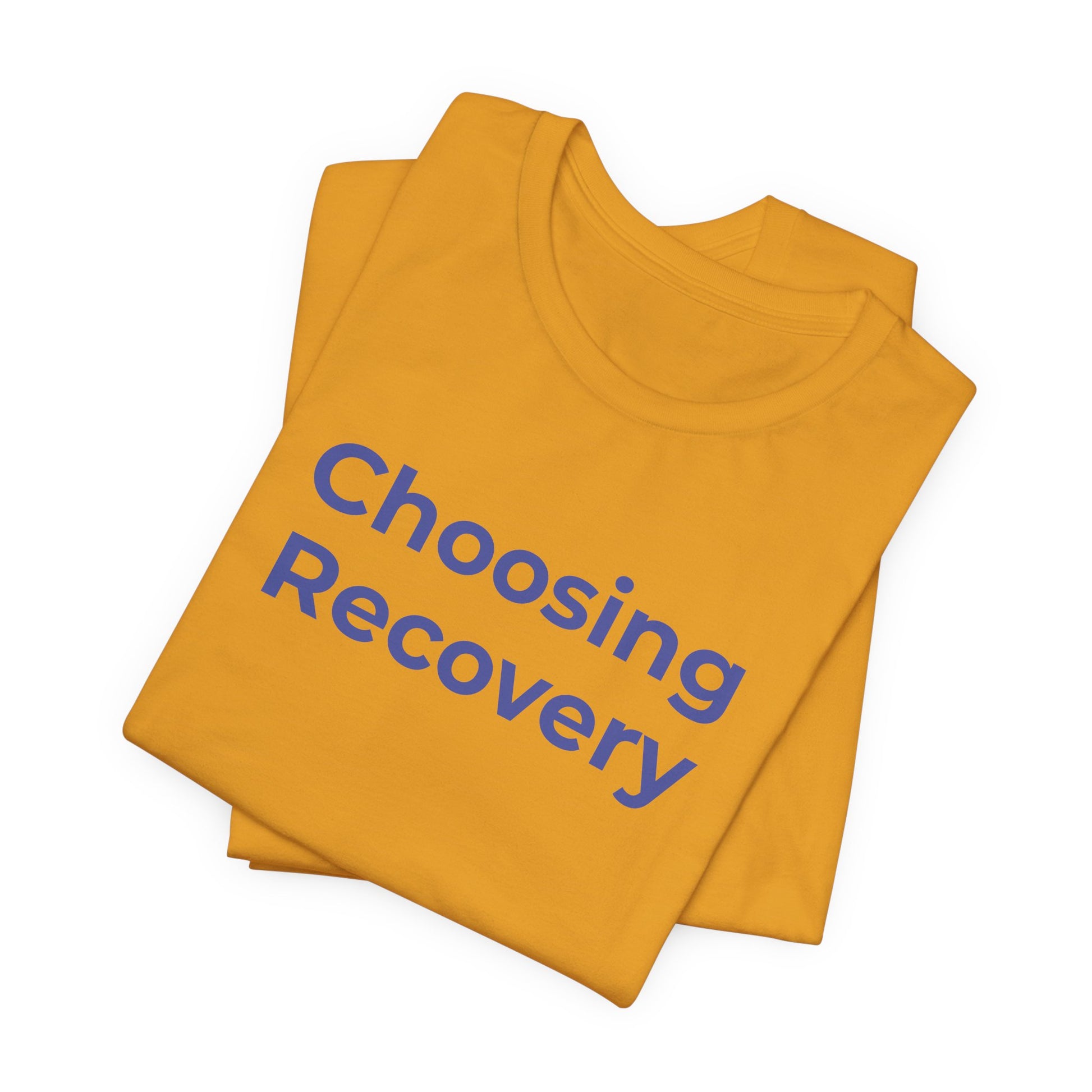 Addiction T-Shirt - Choosing Recovery - Wear What You Stand For Products