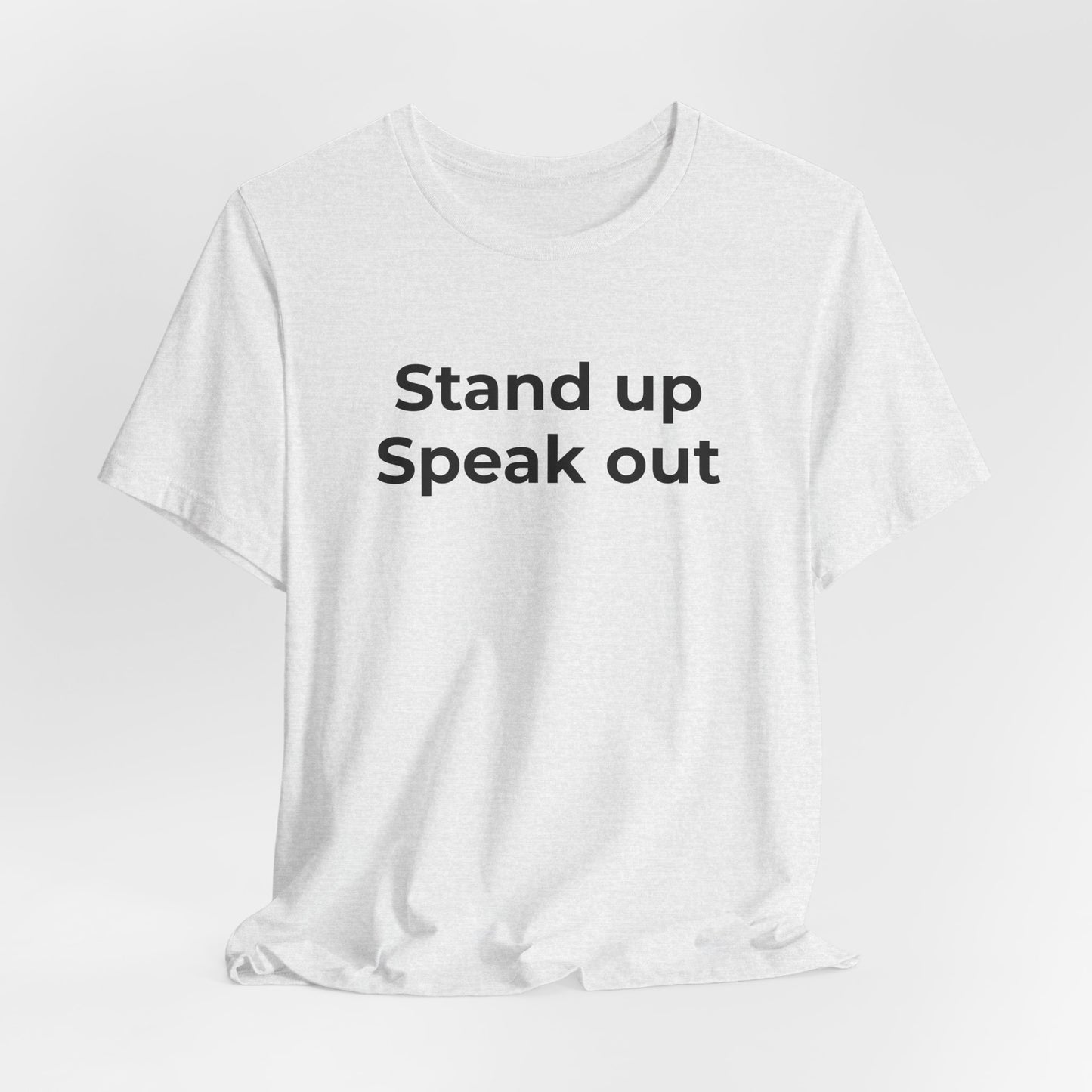 Anti-Bullying and Domestic Violence Awareness T-Shirt for Support and Advocacy - Wear What You Stand For Products