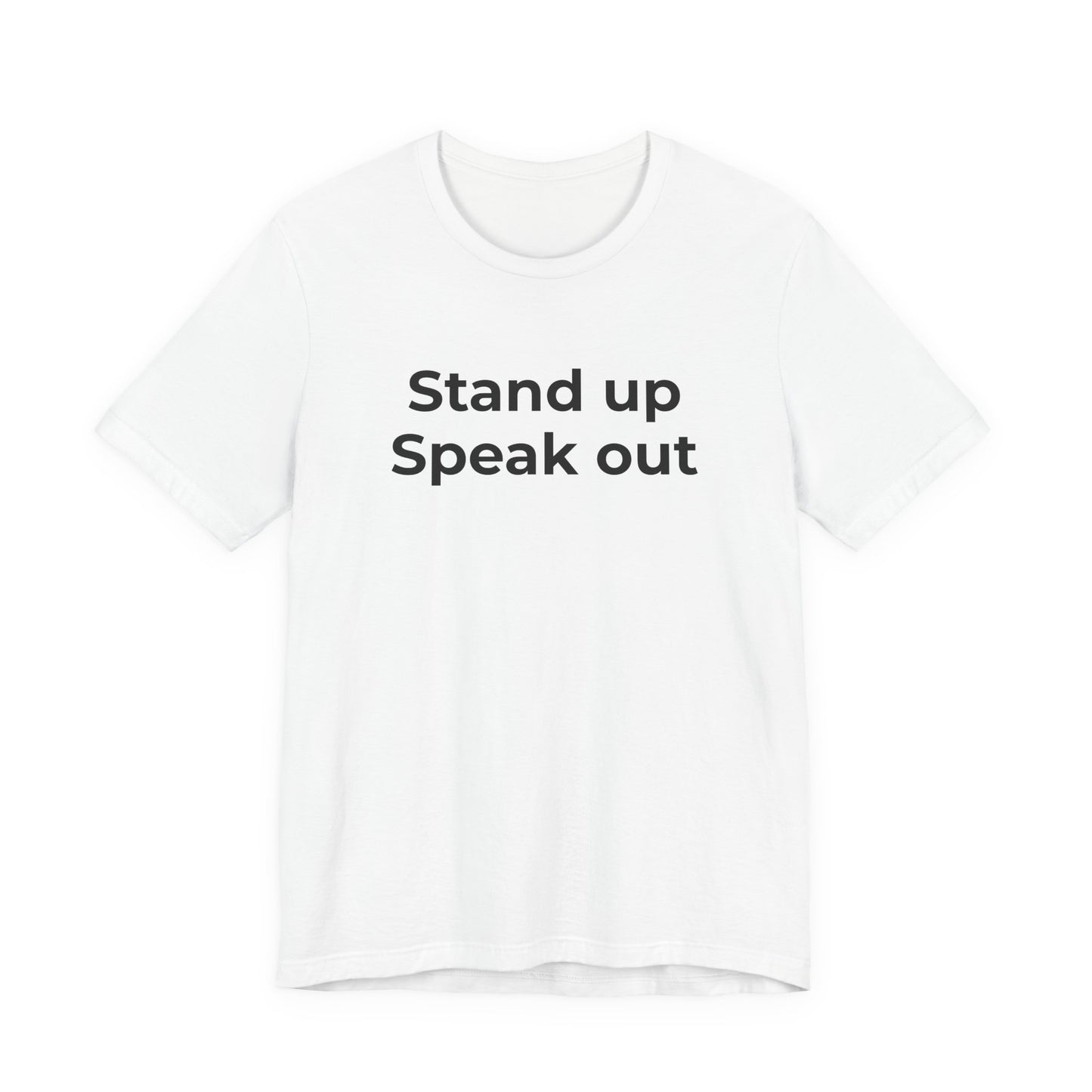 Anti-Bullying and Domestic Violence Awareness T-Shirt for Support and Advocacy - Wear What You Stand For Products