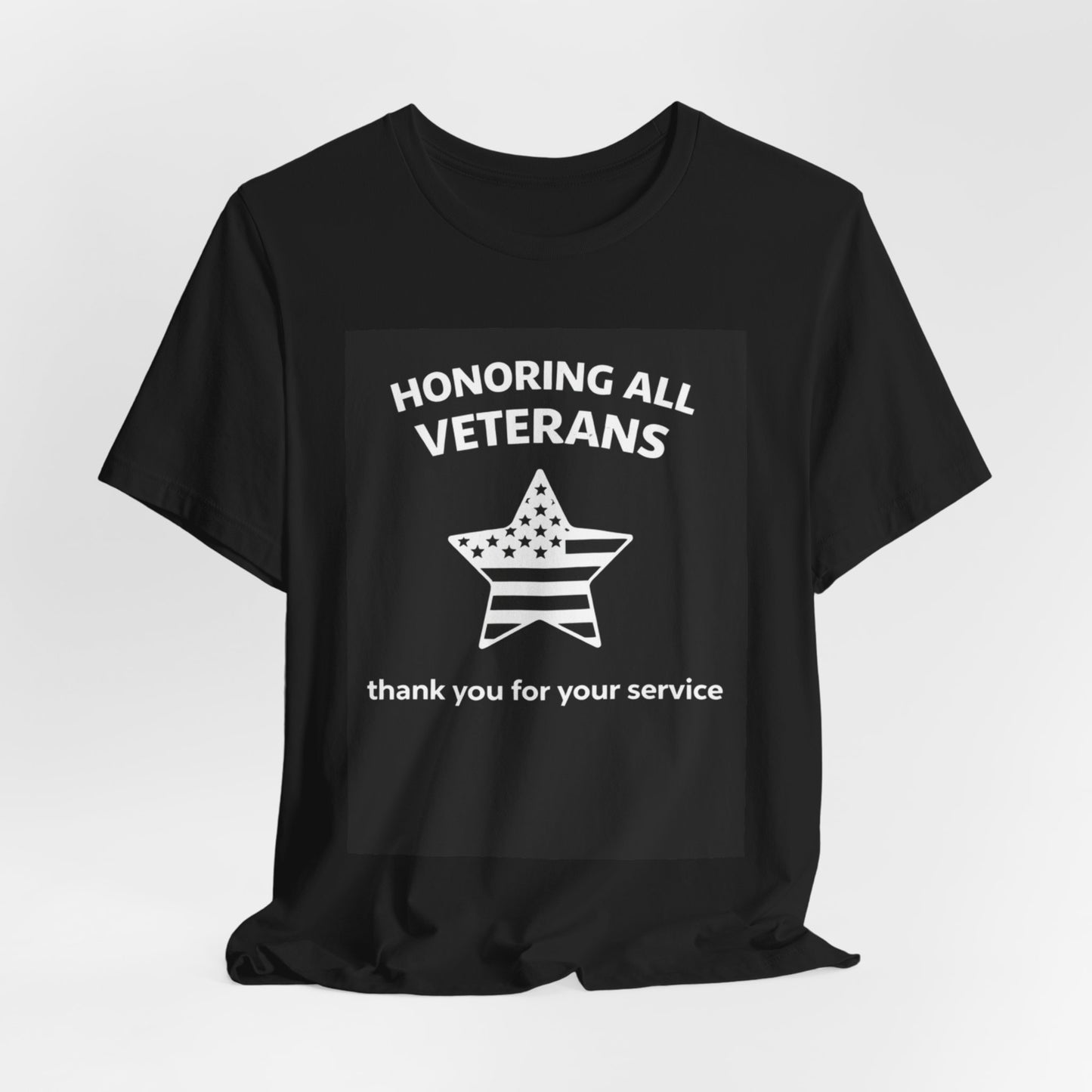 Veterans T-Shirt - Honoring All Veterans with Diagram - Wear What You Stand For Products