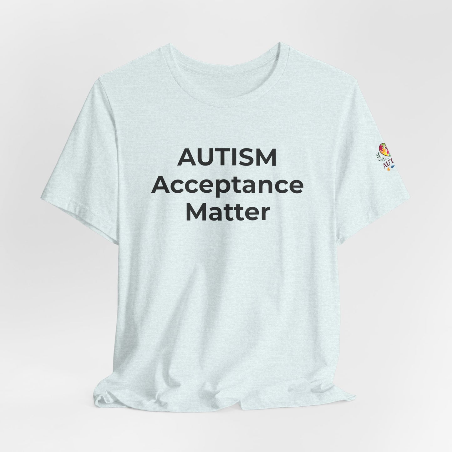 "Autism T-Shirt Acceptance Matters Shirt Support the Spectrum - Wear What You Stand For Products"